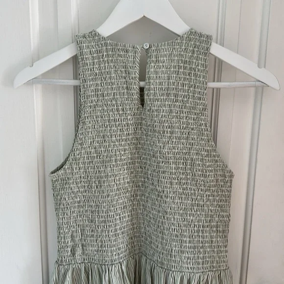 Madewell Green Midi Dress - Picture 6 of 8